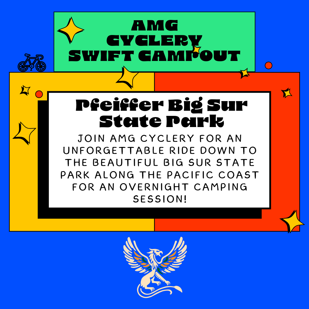 2025 Swift Campout: AMG Cyclery x Big Sur Campout, Seaside, CA (P)